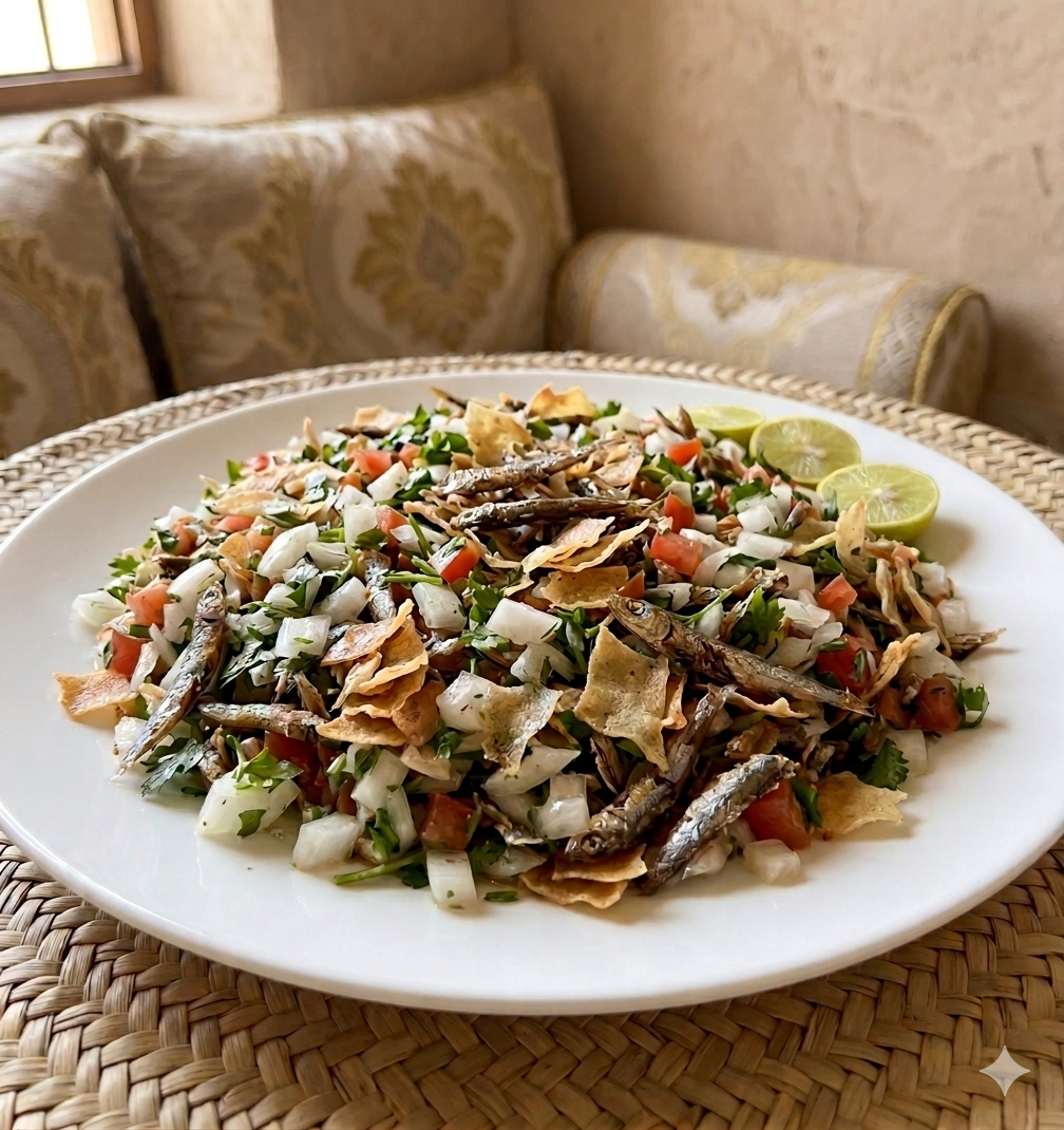 Sahnah Qashaa Salad | سلطة سحناة قاشع_0