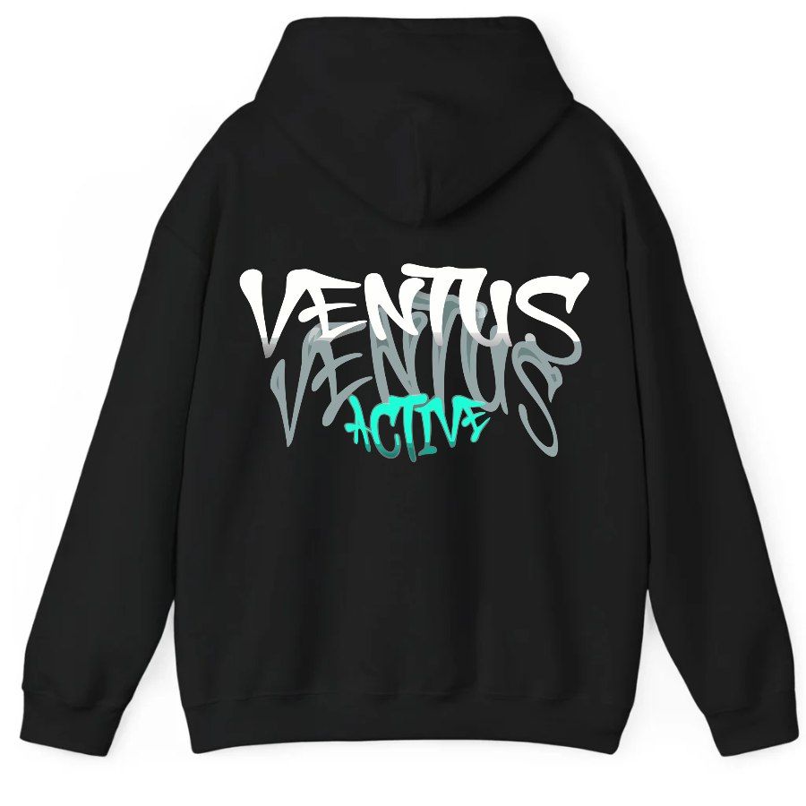 Overdrive Black Hoodie - Ventus_1