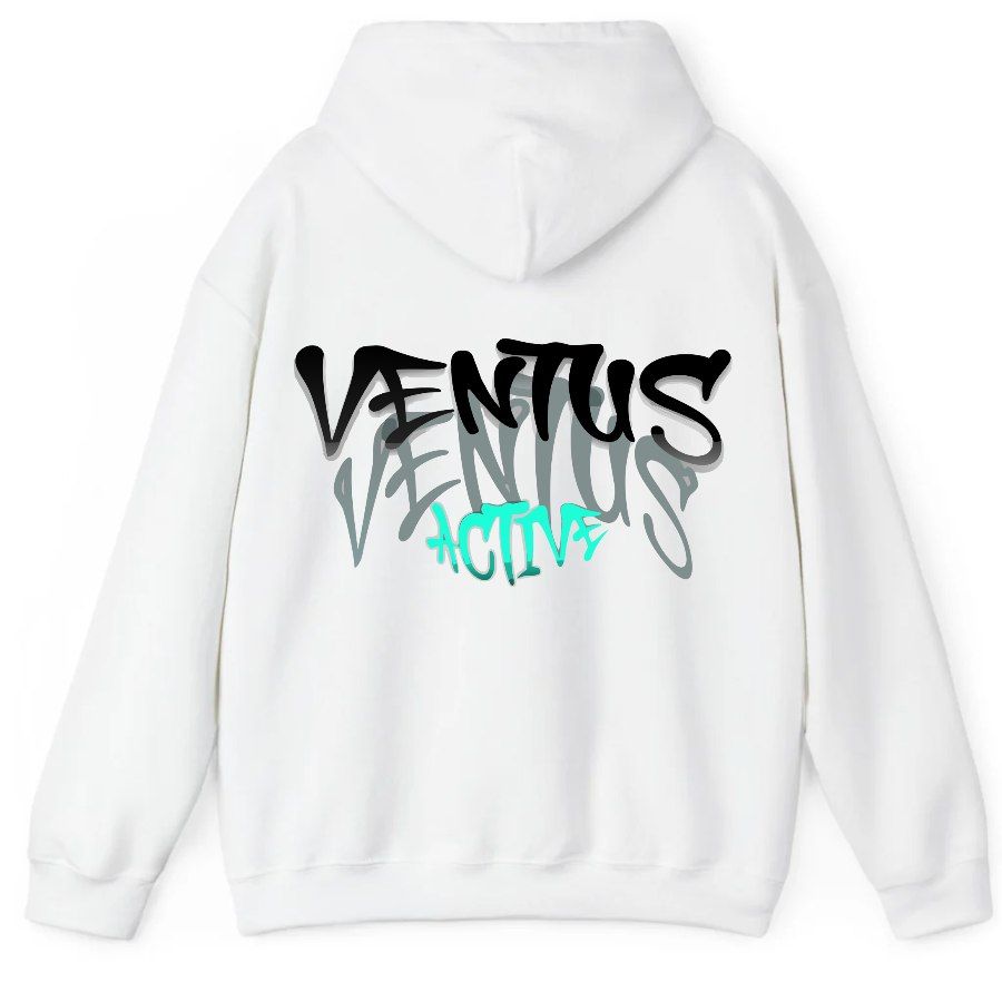 Overdrive White Hoodie - Ventus_1