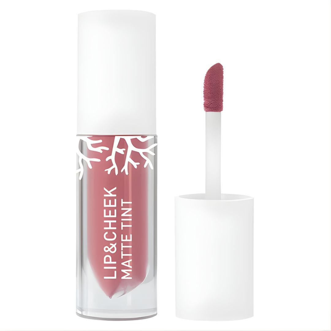 Baby Bright - Lip & Cheek Matte Lipstick 2.4g (#04 Spiced Coral T.) | Wholesale Makeup Singapore_1