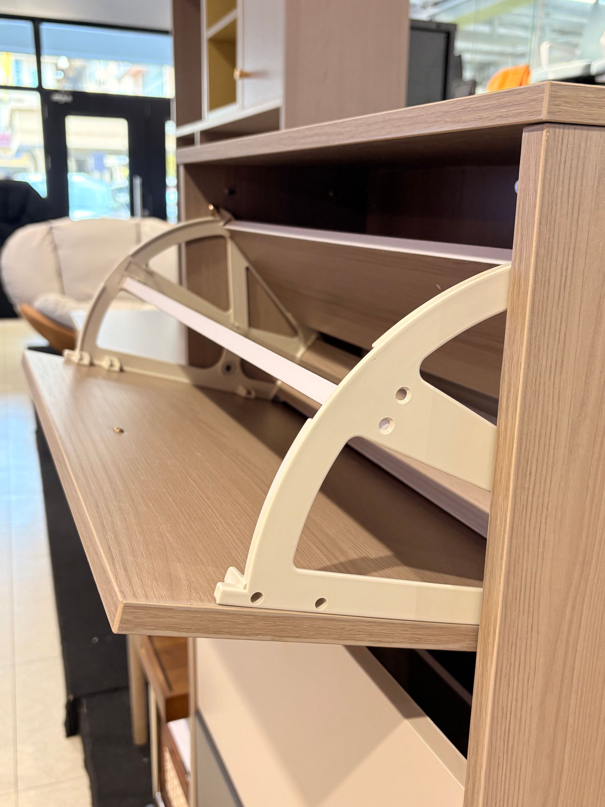 10500061 - CRISKA SHOE CABINET (CHERRY WOOD)_1