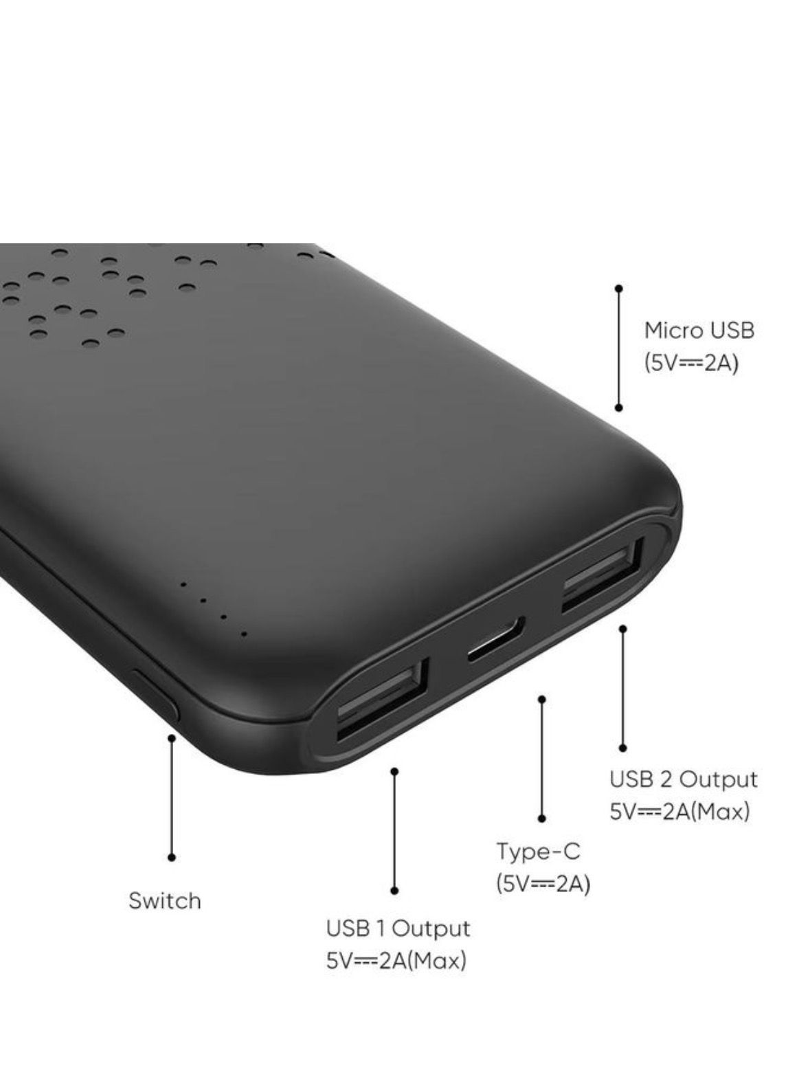20000mAh Small Size 2FA Fast charging 2 in 2 power Bank _6