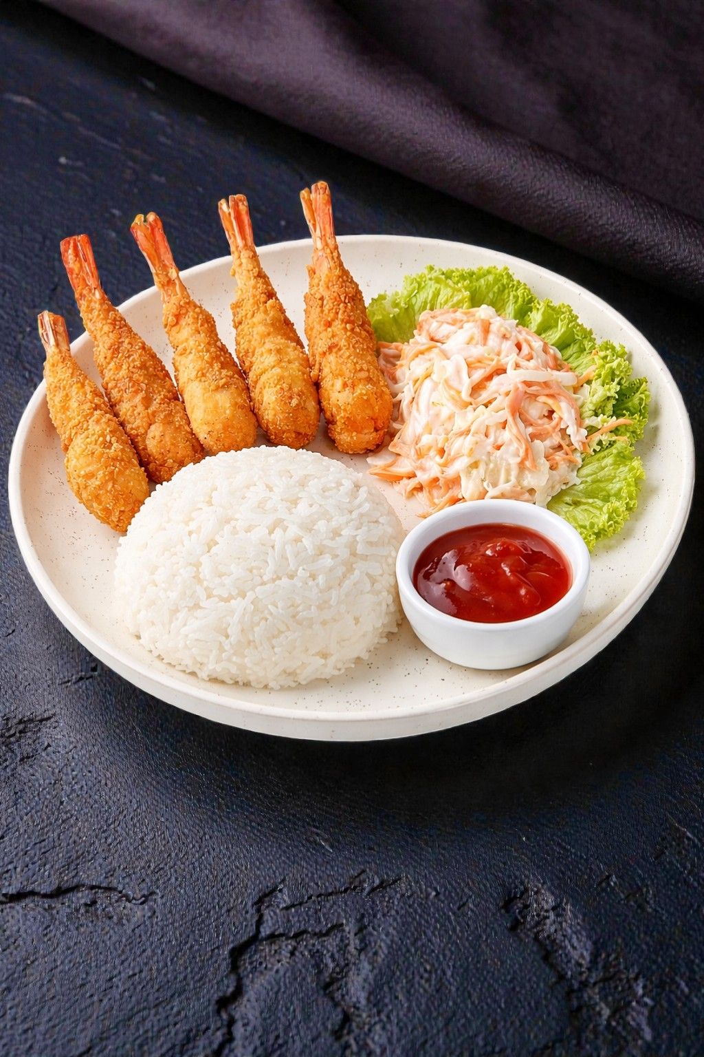 Shrimp Katsu w/ Rice_0