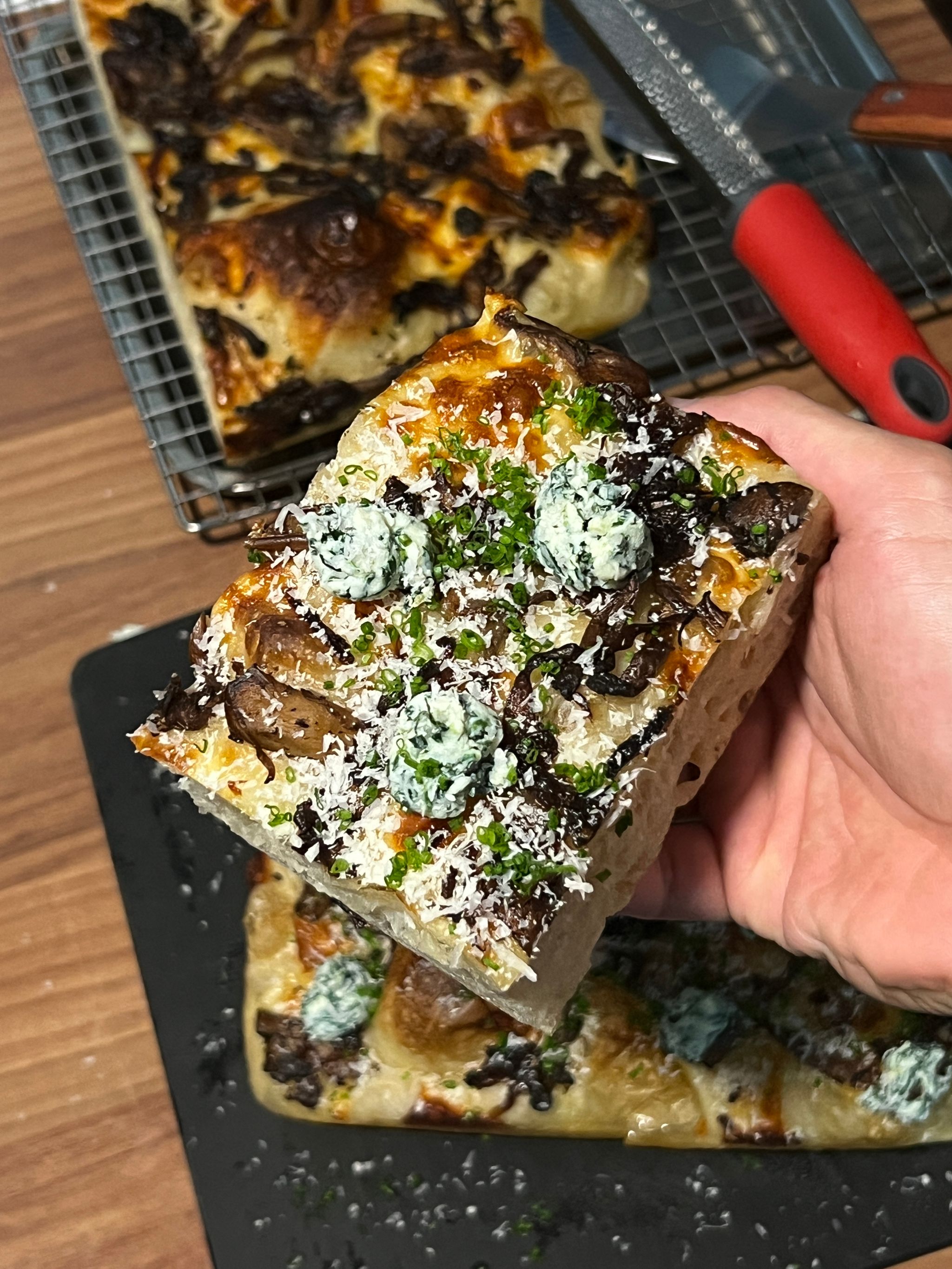 The Loaded Mushroom Focaccia_0