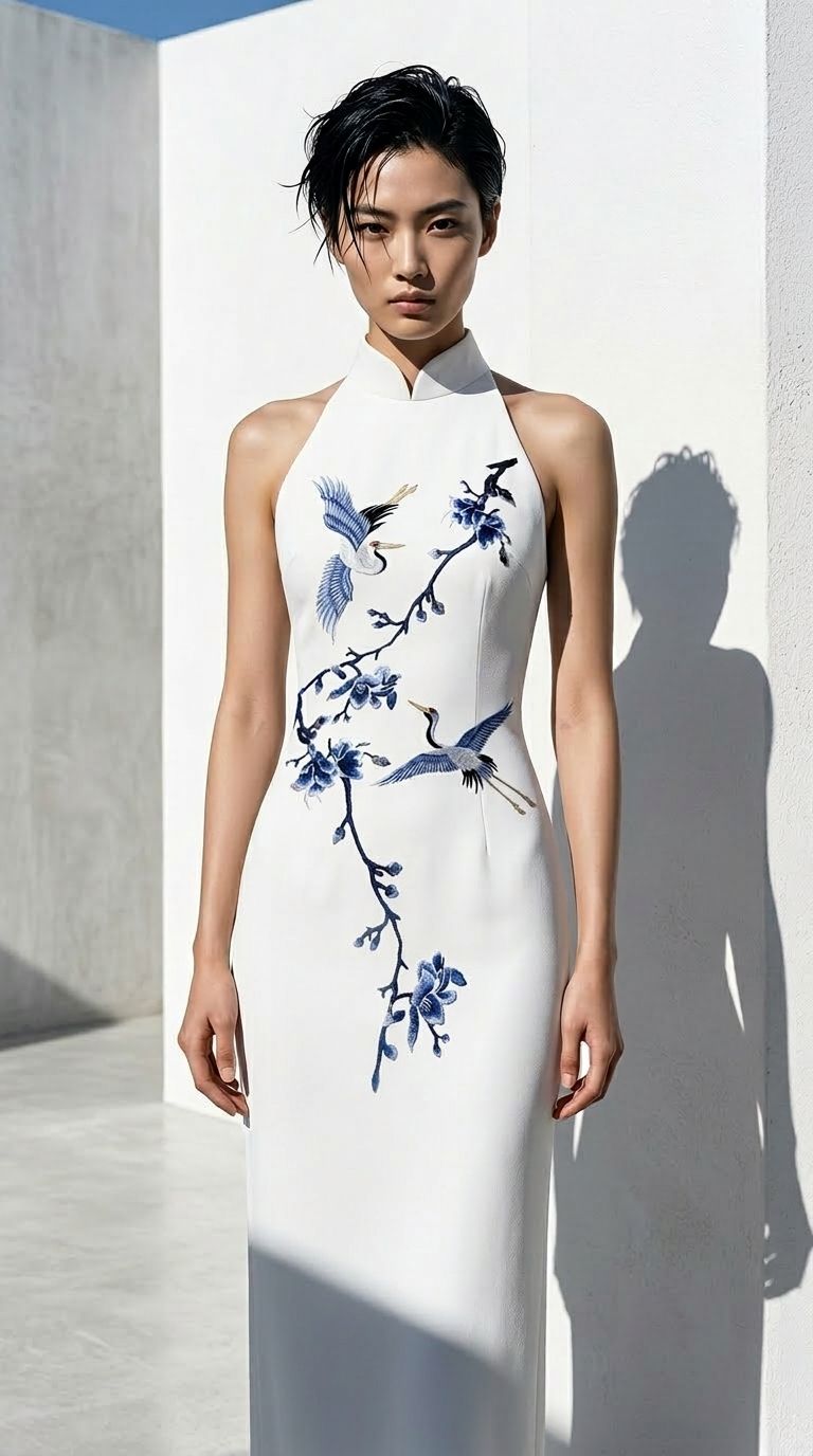 PORCELAINE CHEONGSAM _0
