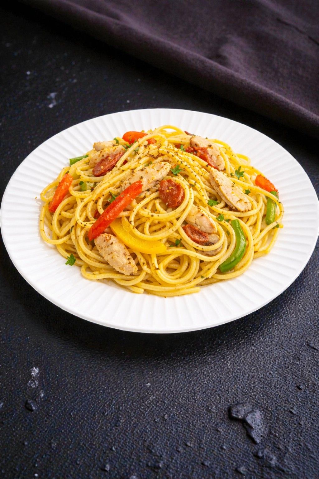 Aglio Olio Chicken Spaghetti_0