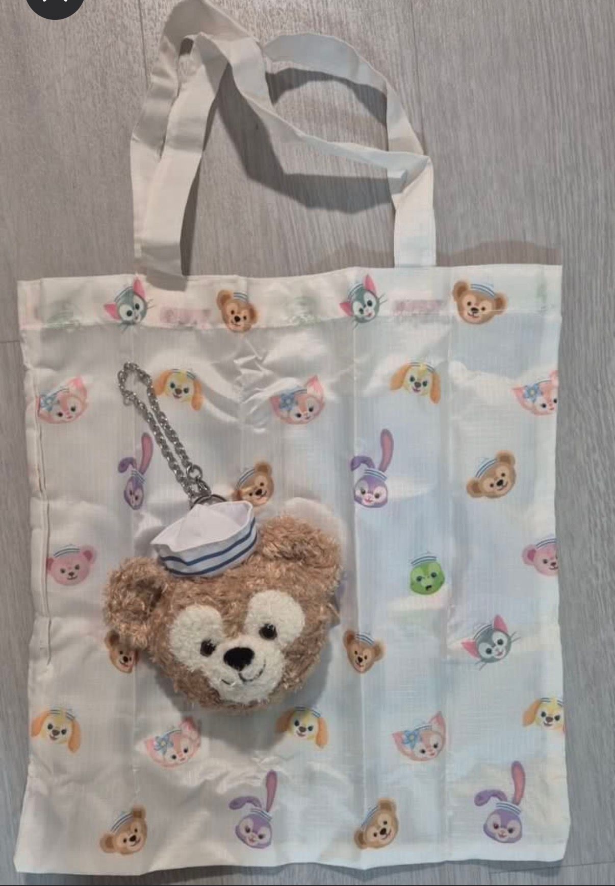 Duffy Pendant Plush with Packable Tote Bag_3