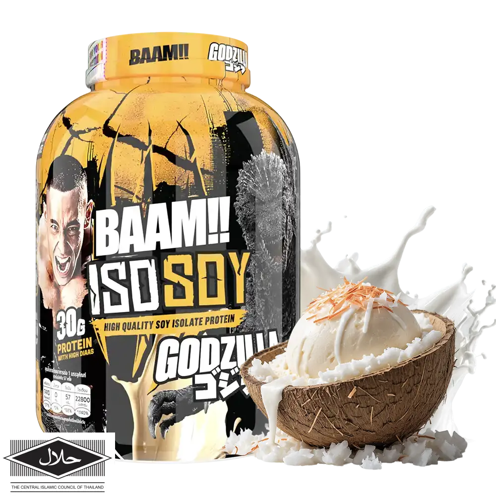 BAAM!!™ ISO-SOY Plant Protein Isolate (1lb / 0.45kg) | 30g Soy Isolate Protein • Vegan • Lactose-Free • Lab-Tested Premium Plant Protein [VX]_8