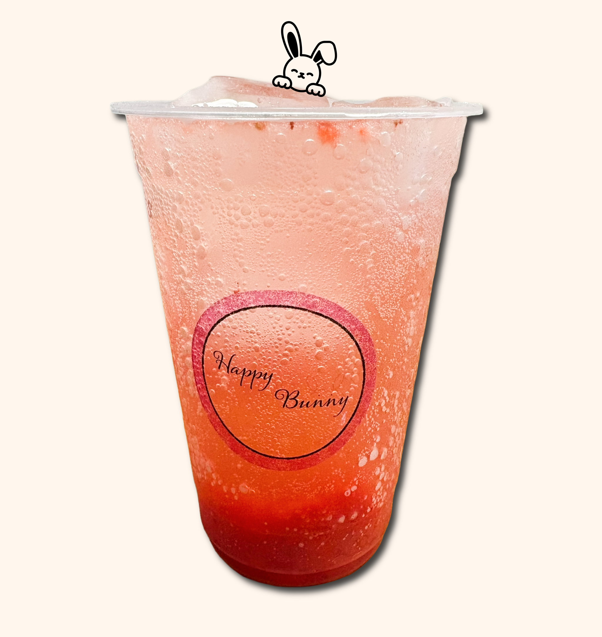 Strawberry Soda With Lychee Bursting Boba_0