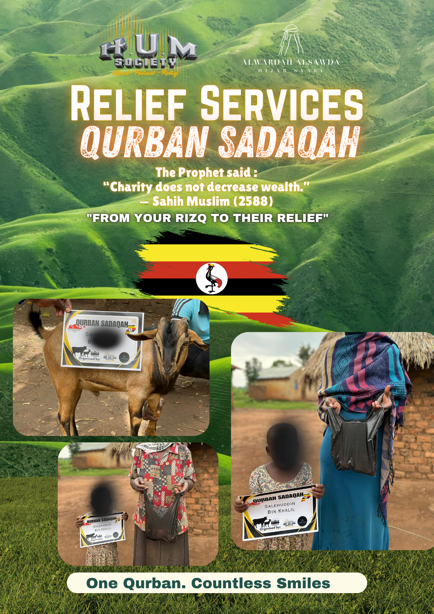 SADAQAH QURBAN not Eid Al adha Qurban (all year round)_1