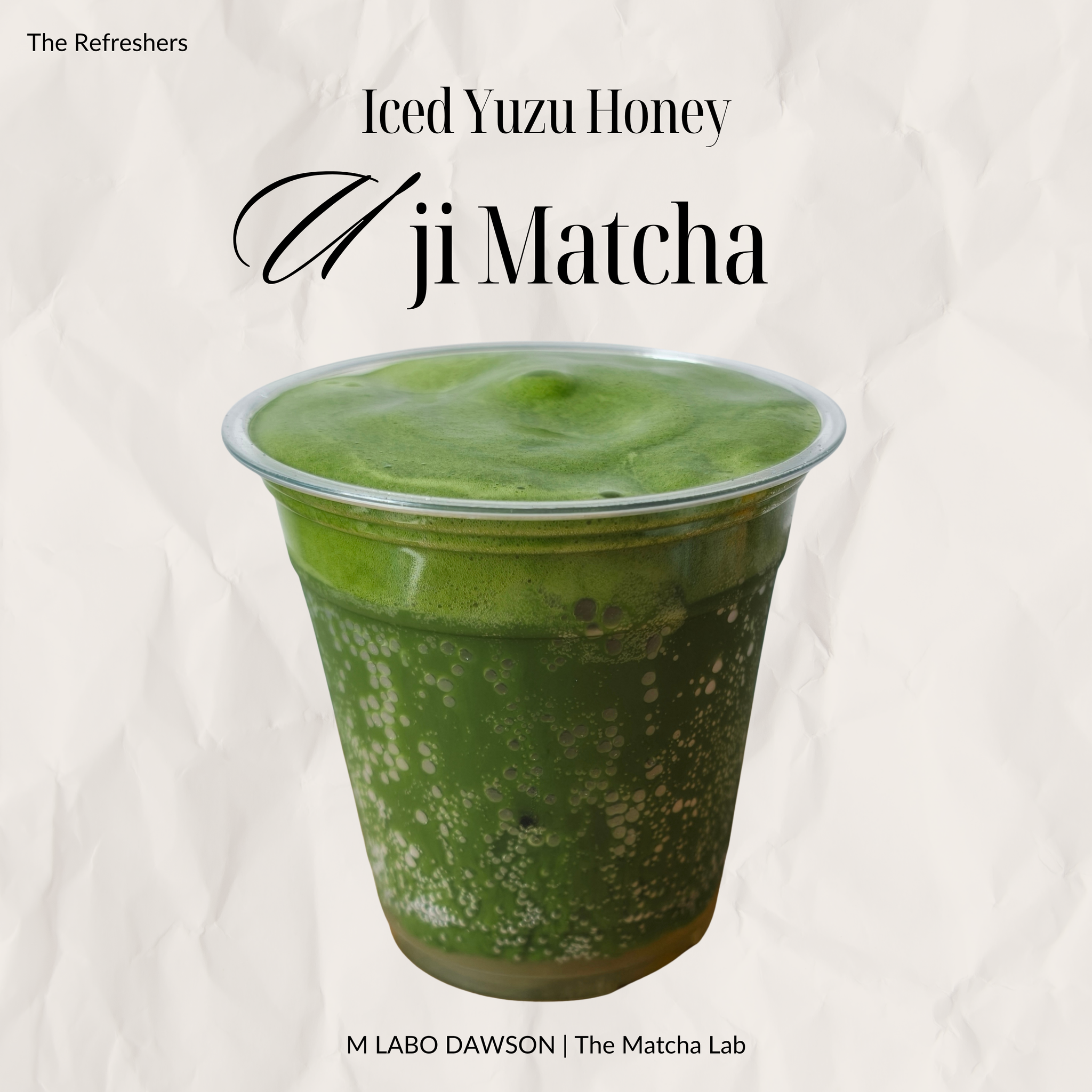 Iced Yuzu Honey Uji Matcha_0