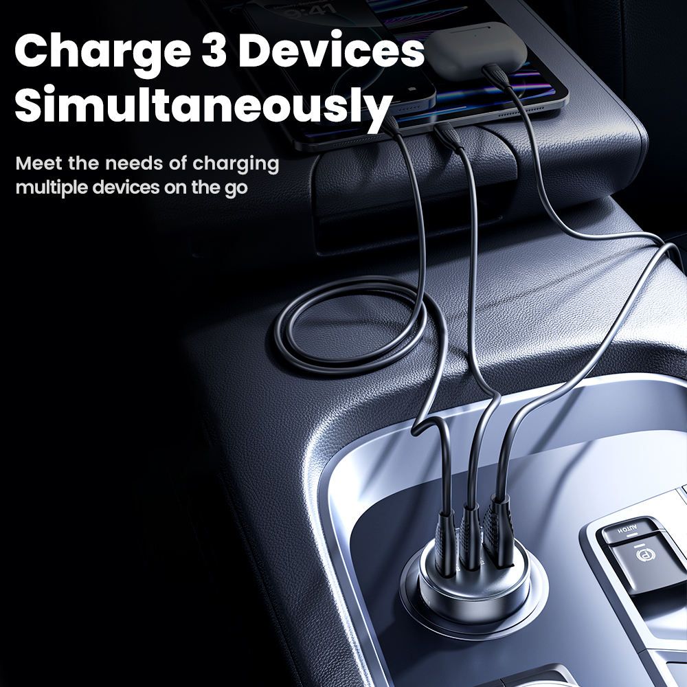 Toocki All-in-One 65W Car Quick Charger_8