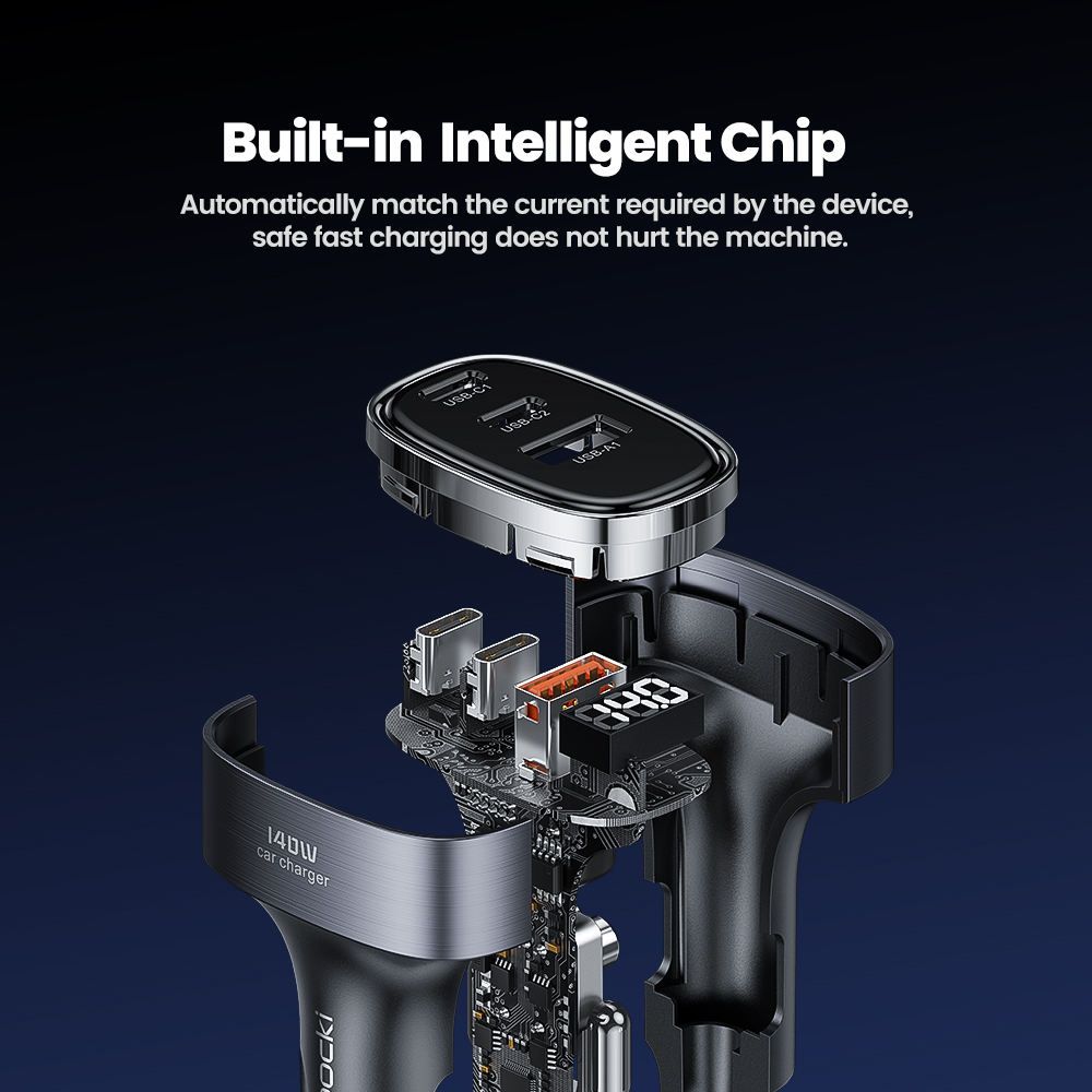 Toocki Advanced 3-in-1 140W Max PD SCP USB-C_10