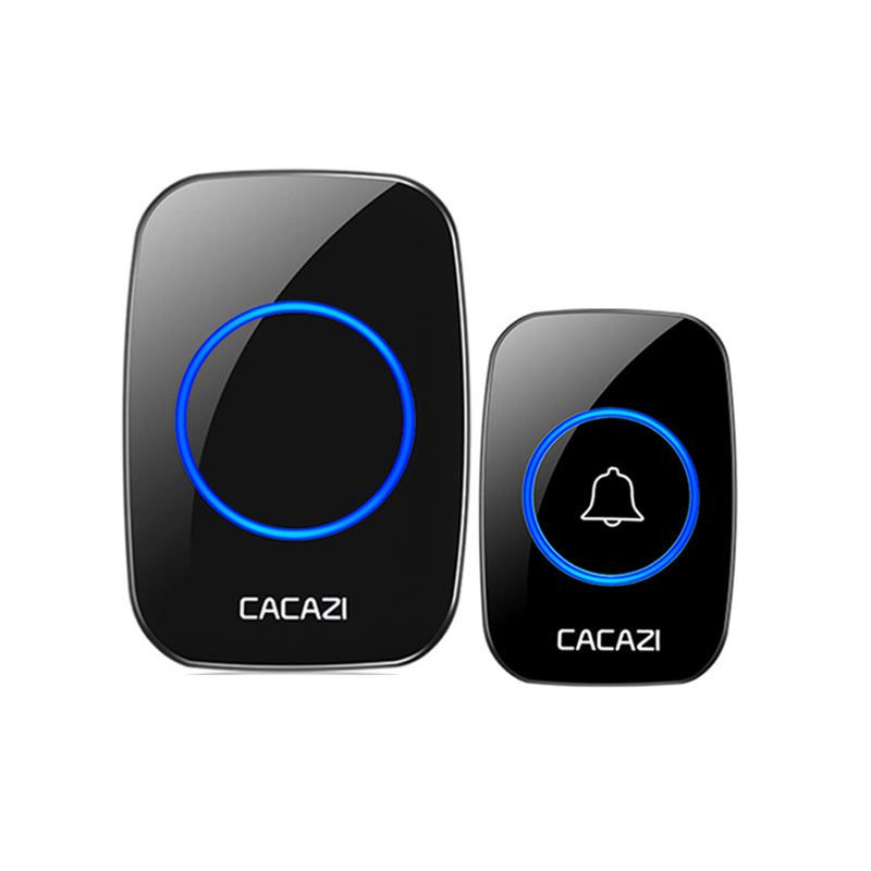 CACAZI Door Bell 300m Black_0