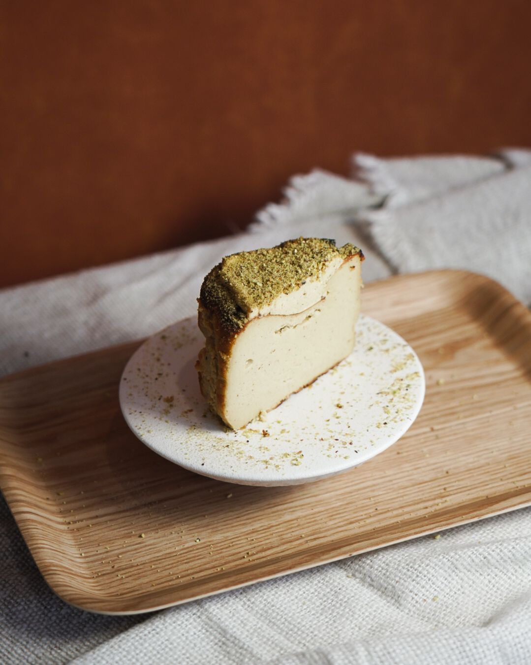 Pistachio Tofu Burnt Cheesecake - NEW✨_1