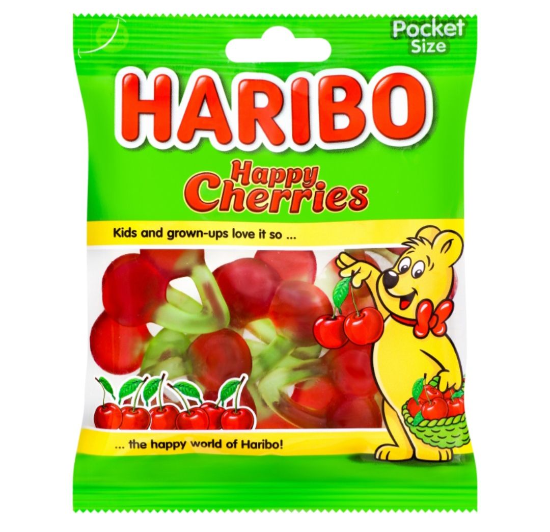 Haribo happy cherries 80g_0