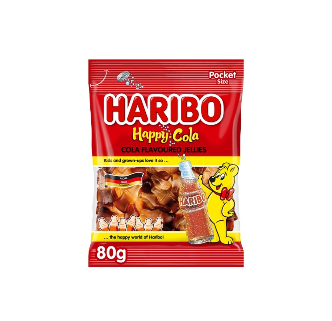 Haribo happy cola 80g_0