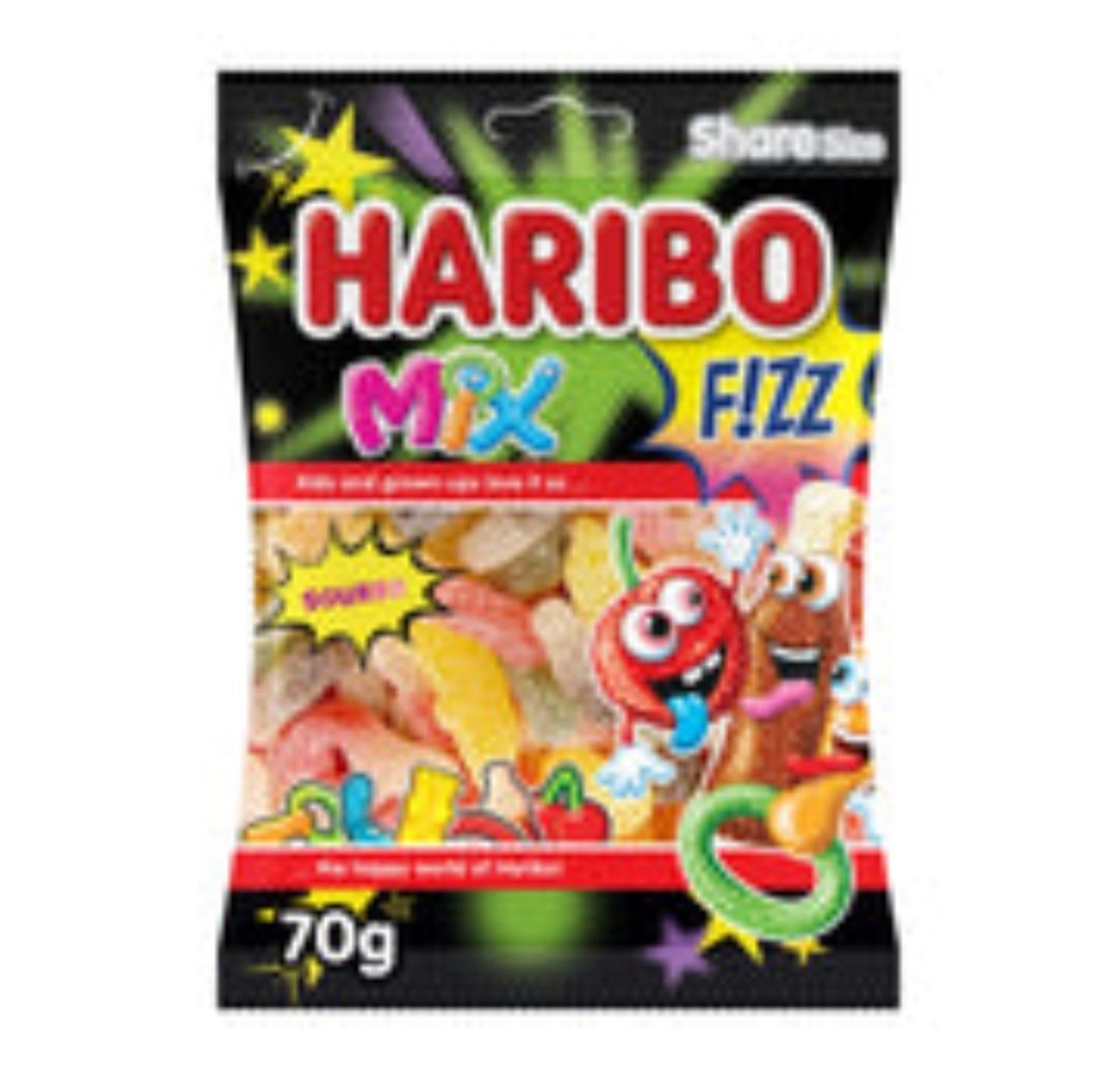Haribo mix fizz 70g_0