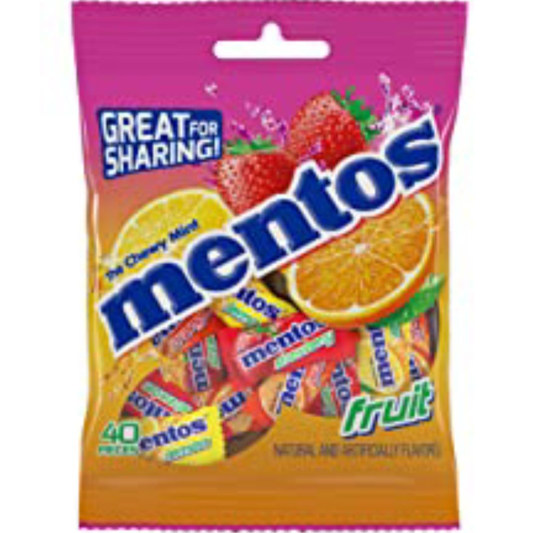 Mentos bag fruit 135g_0