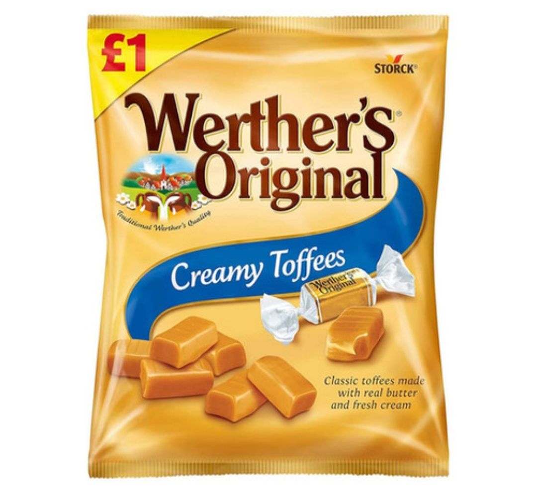 Werther's original creamy toffees 110g_0