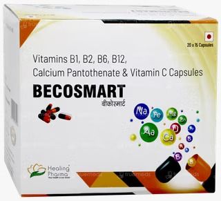 Vitamin B1 + Vitamin B2 + Vitamin B6 + Vitamin B12 + Calcium Pantothenate + Vitamin C Capsules 0.5 Mcg Capsule_0