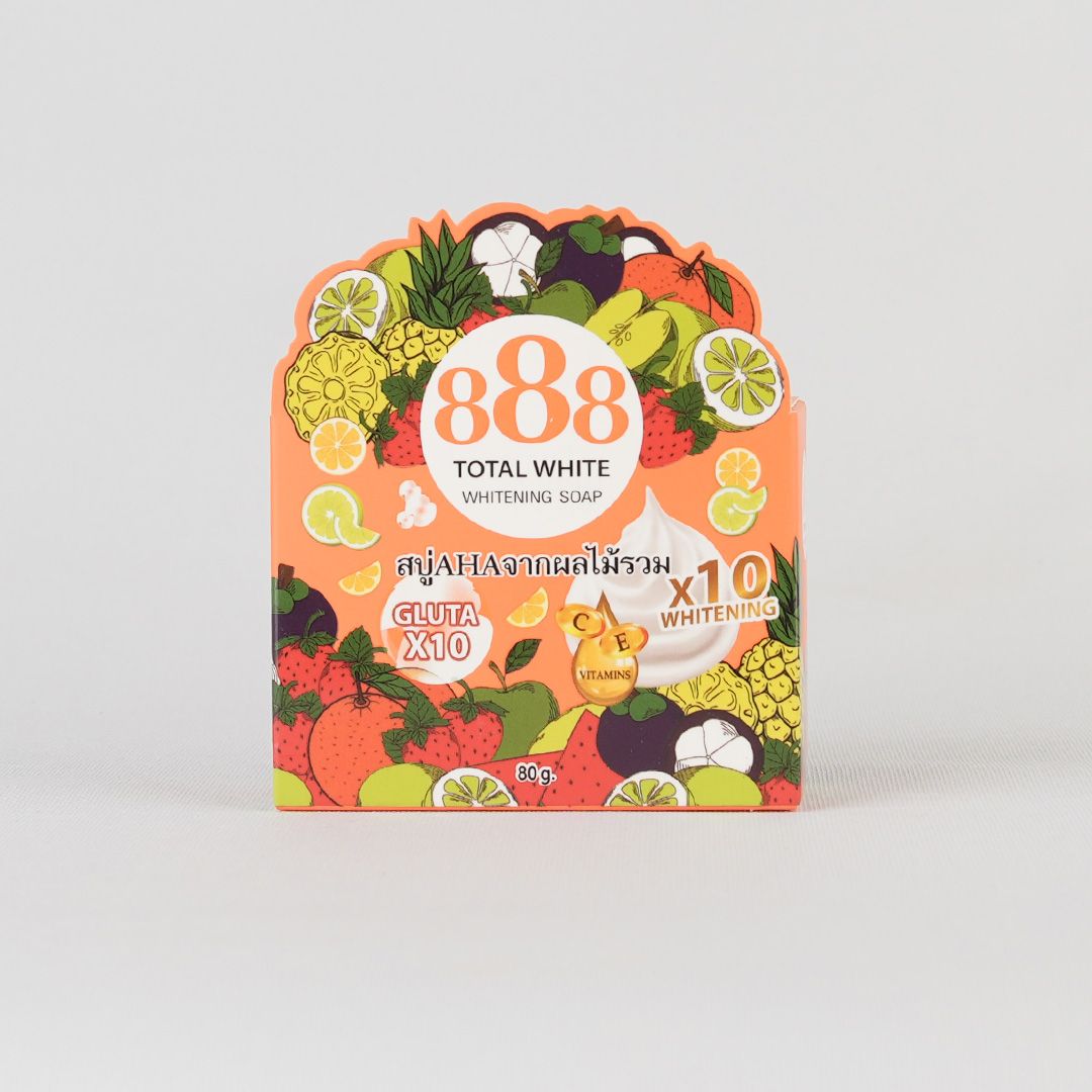 888 - Total White Whitening Soap (80g) | Wholesale Bath & Body Care Singapore_0