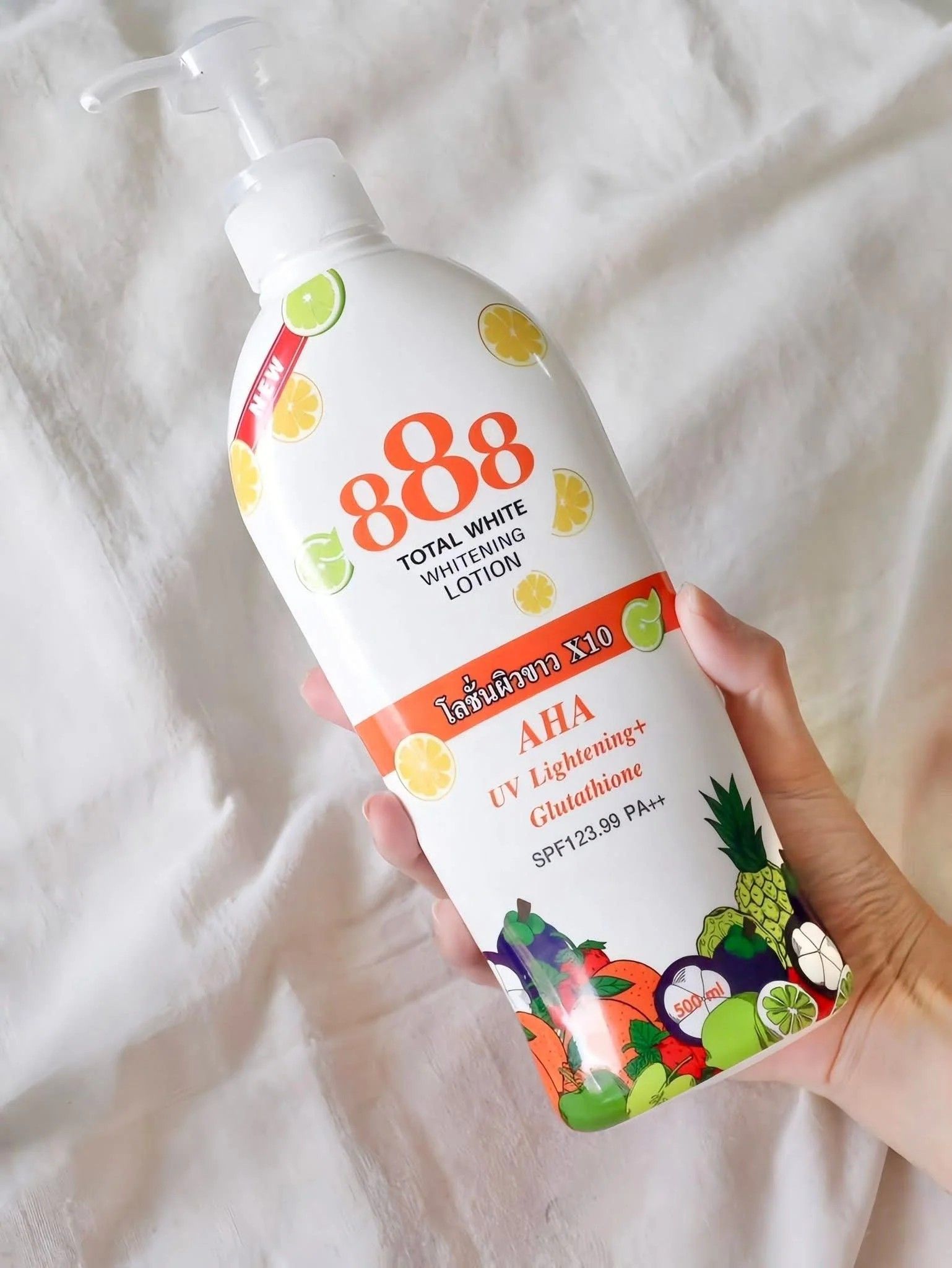 888 - Total White Whitening Lotion (500ml) | Wholesale Bath & Body Care Singapore_1