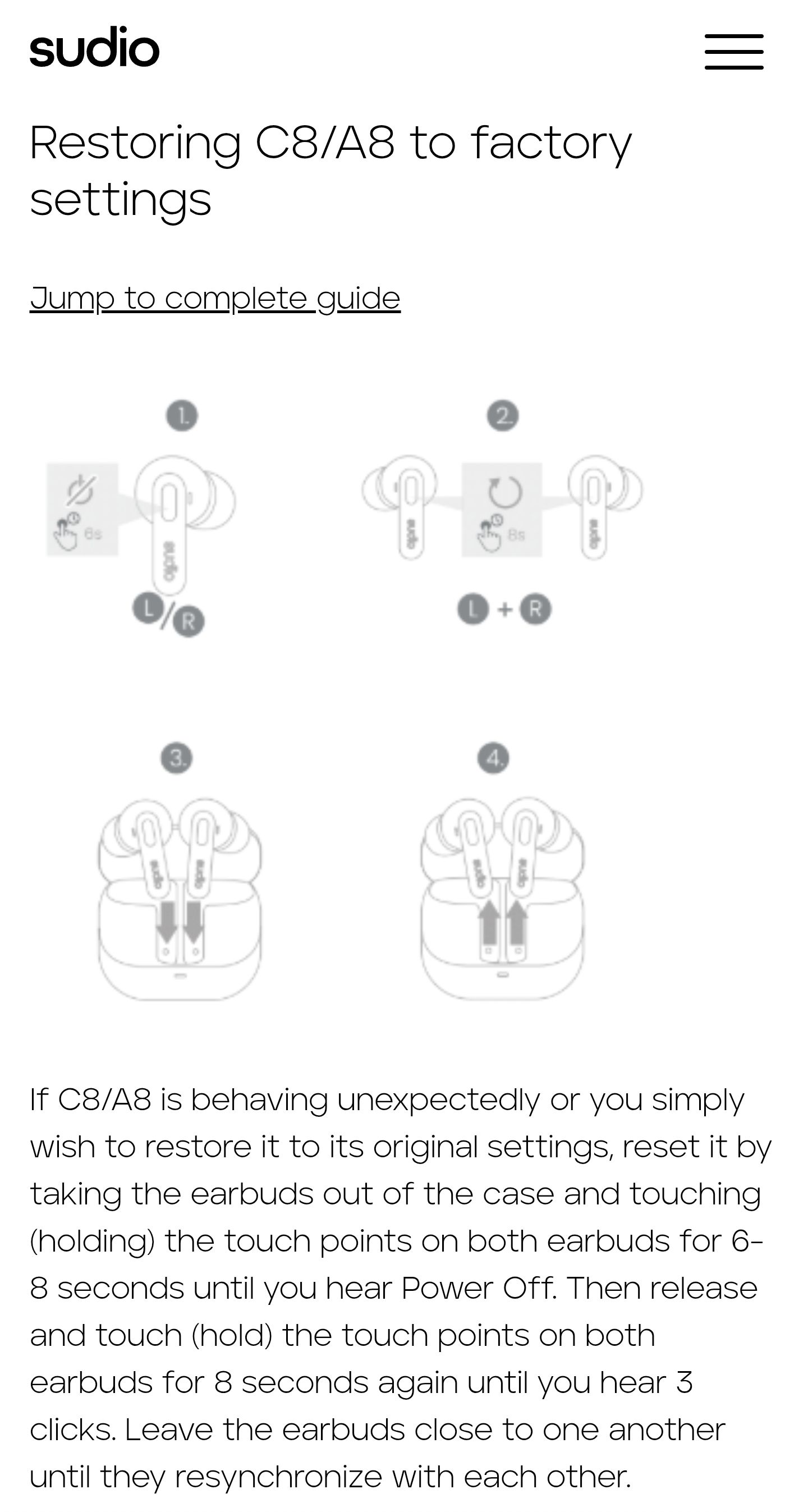 Sudio C8 The Go-to Noise Cancelling Earbuds_3