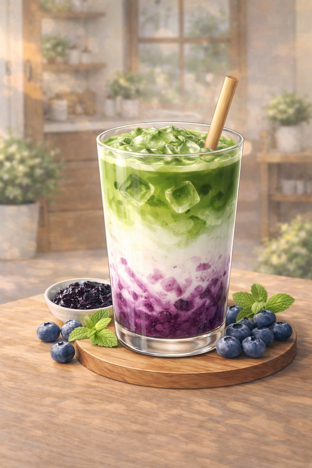 Time Limited Specials - Blueberry Matcha Latte_0