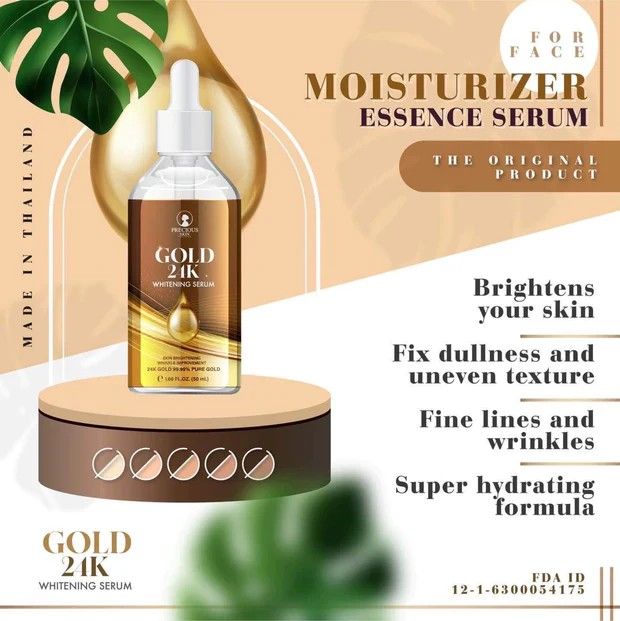 Precious Skin - Gold 24k Whitening Serum (50ml) | Wholesale Facial Skincare Singapore_2