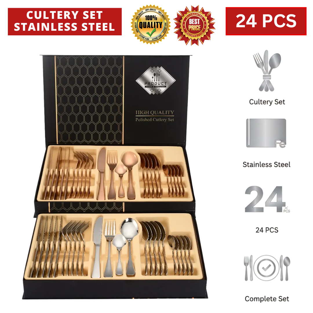 CULTERY SET STAINLESS STEEL (GIFT BOX)_0