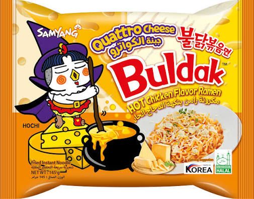 Buldak ramen quattro cheese 130g_0
