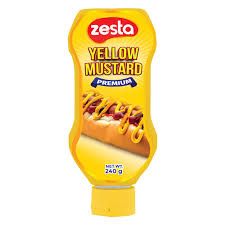 Zesta yellow mustard 240g_0