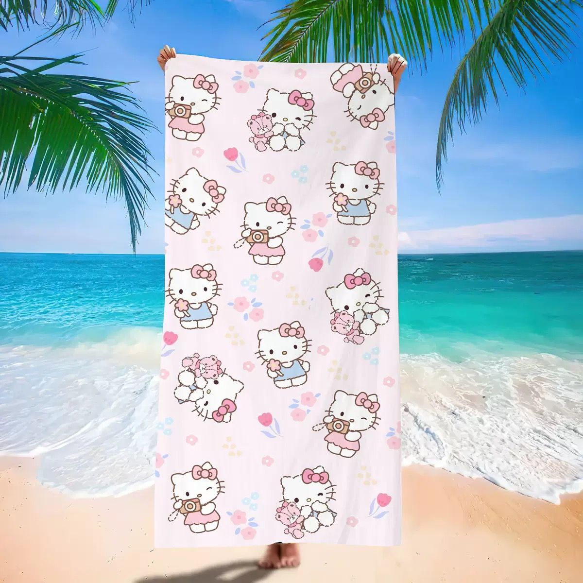 Sanrio bath towel_2