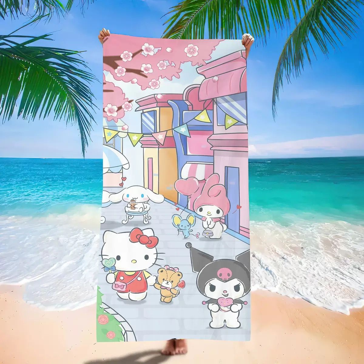 Sanrio bath towel_9