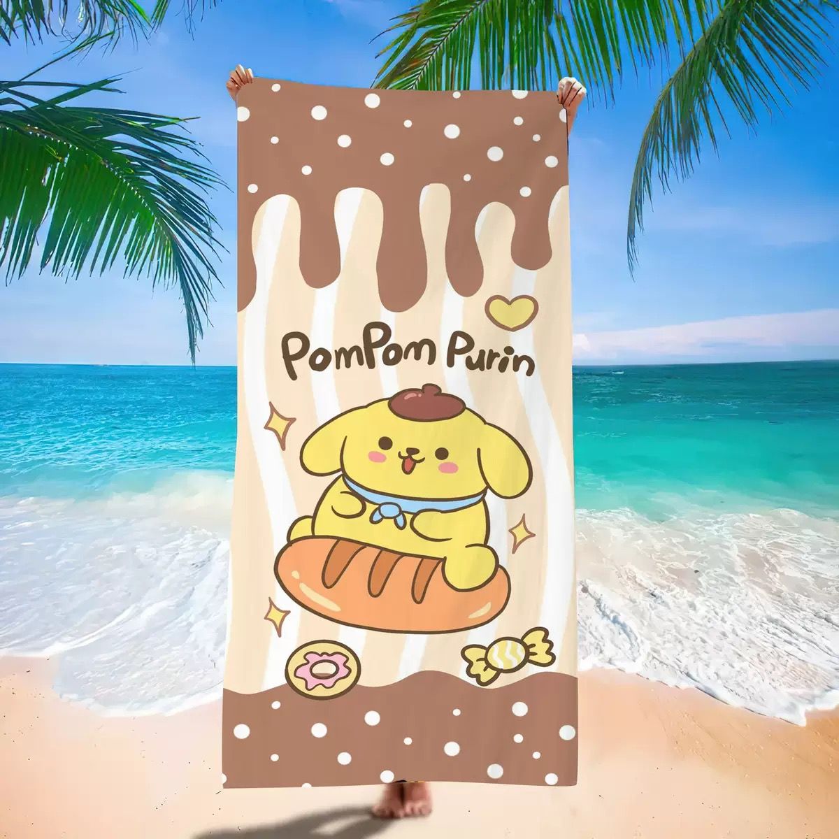 Sanrio bath towel_22