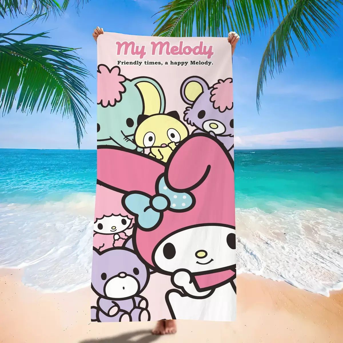 Sanrio bath towel_25