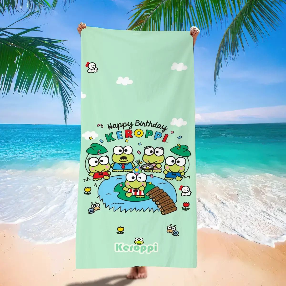 Sanrio bath towel_26