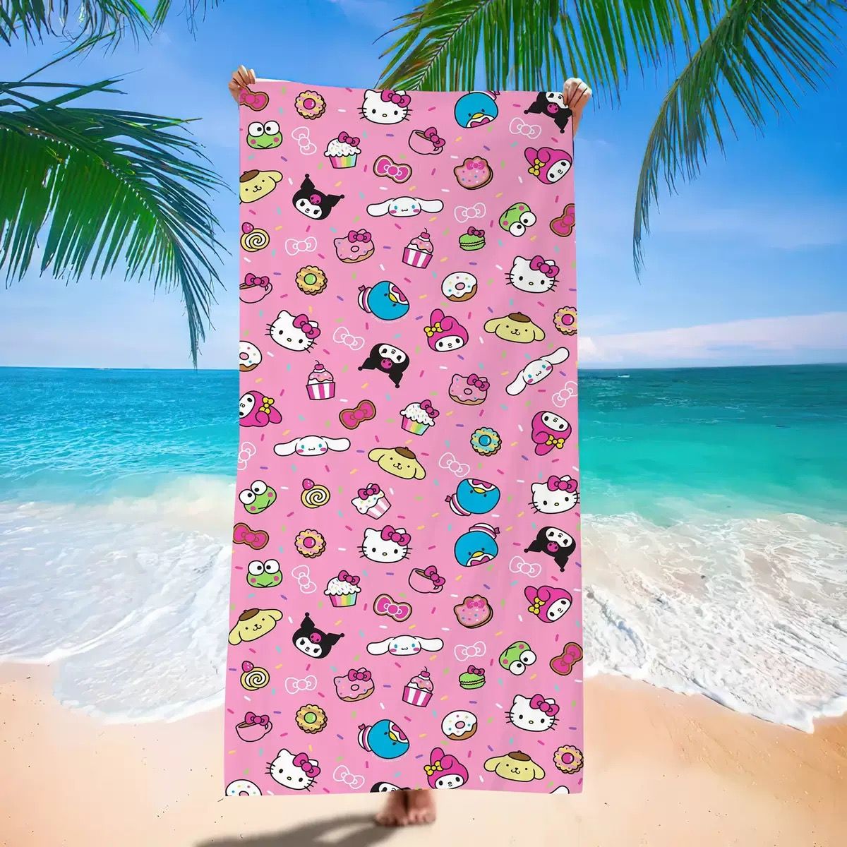 Sanrio bath towel_28