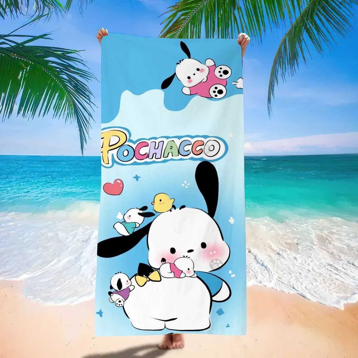 Sanrio bath towel_34