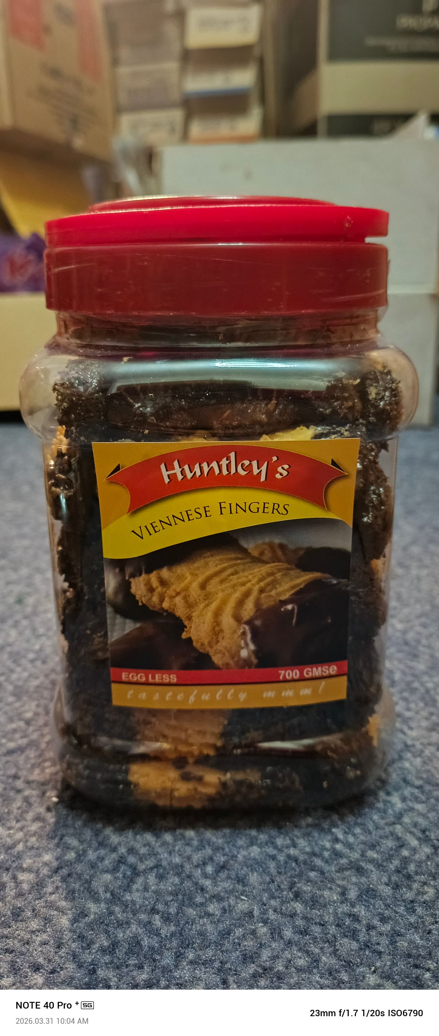 Huntley's viennese fingers 700gm_0