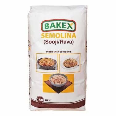 Bakex semolina (sooji/rava) 1kg_0