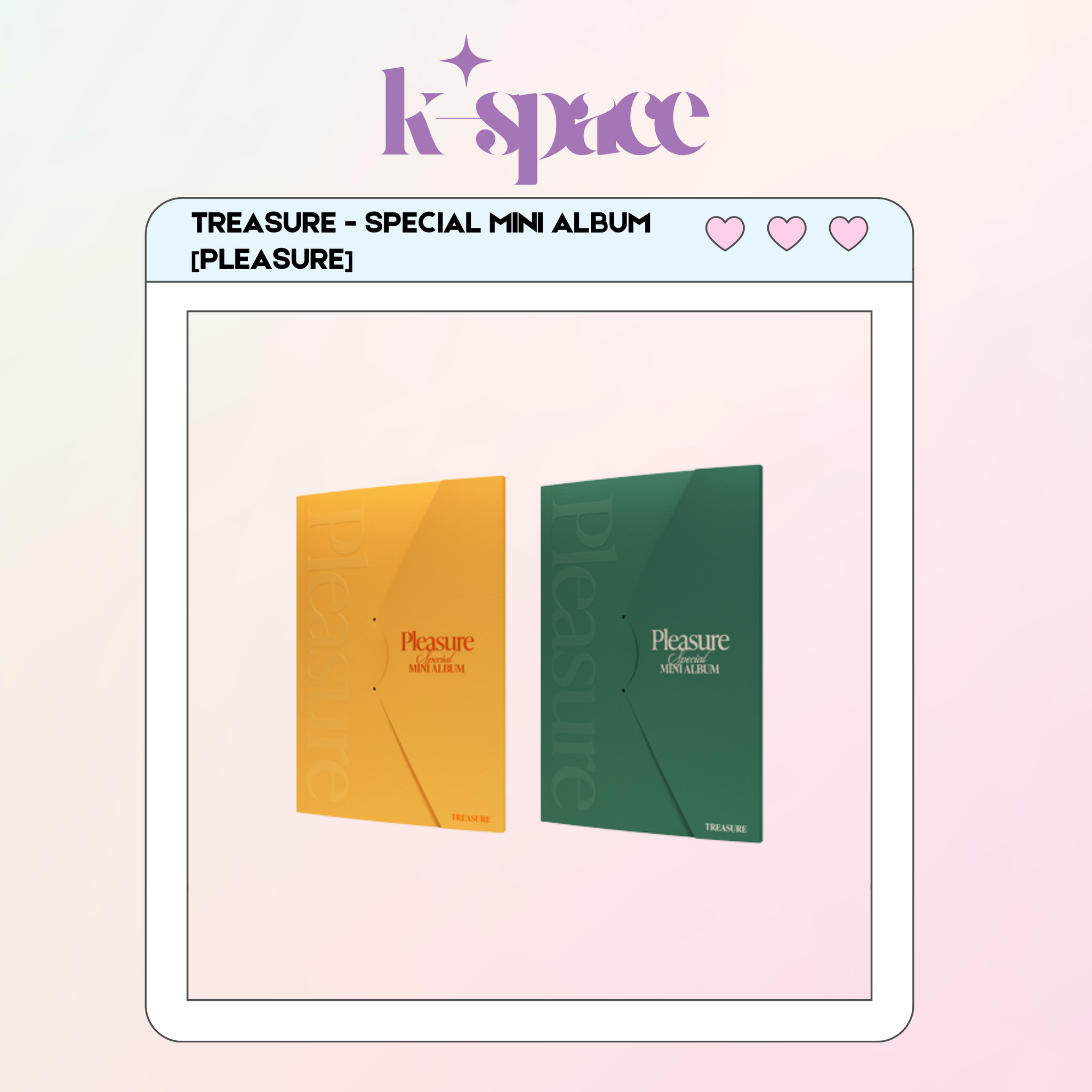 TREASURE - SPECIAL MINI ALBUM [PLEASURE]_0