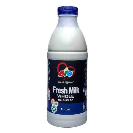 Bio whole fresh milk 1litre_0