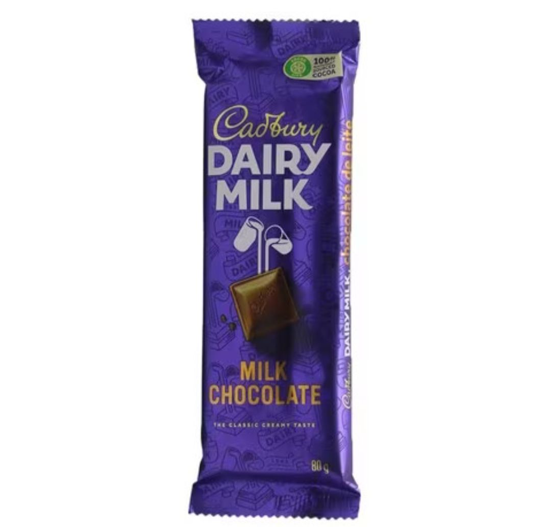 Cadbury dairymilk milk chocolate 80g_0