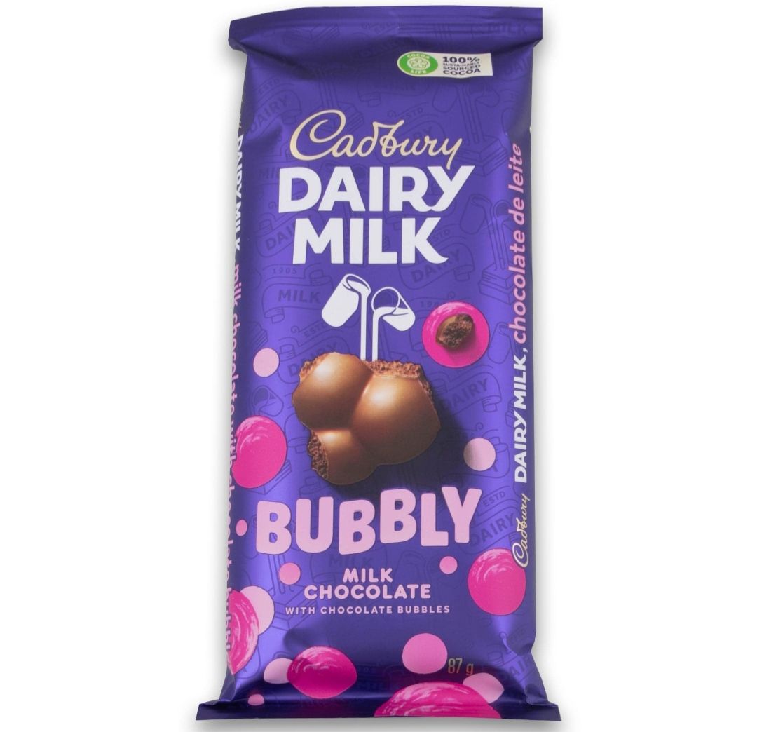 Cadbury dairymilk bubbly 87g_0
