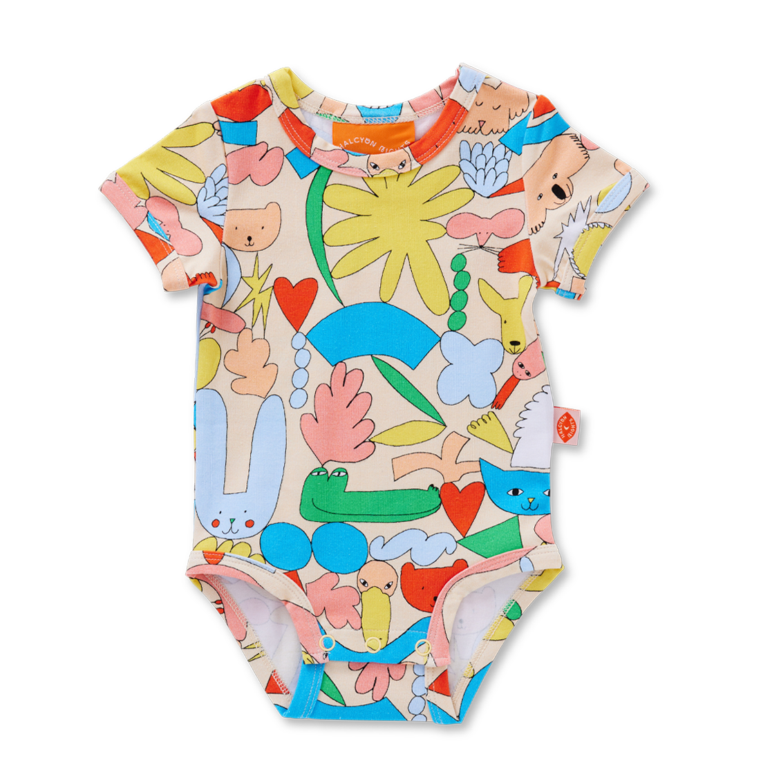 Short Sleeve Bodysuit (Little Billabong)_0