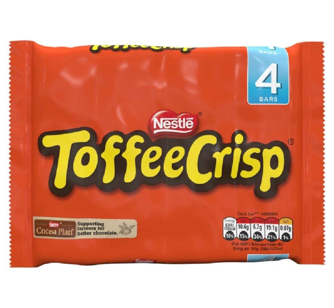 Nestle toffeecrisp 4 bars 124g_0