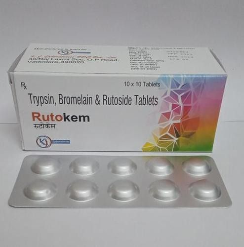 Trypsin + Rutoside Trihydrate + Bromelain Tablets 200 Mg Tablet_0