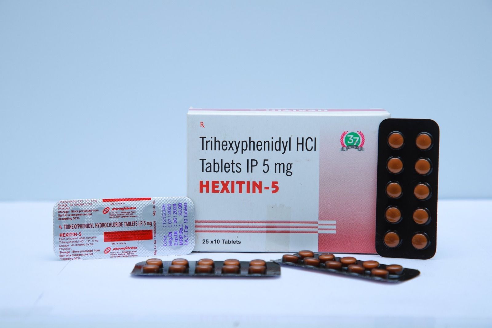 Trihexyphenidyl Hydrochloride Tablets 5 Mg Tablet_0